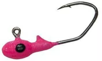 Crappiepro 1/16 Sickle Jig 10pk Pink