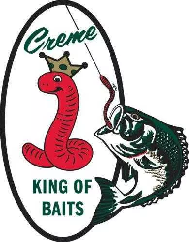 Creme Lure Co / Knight Lures Scound 6" 4Pk-Blk/Fire Tail
