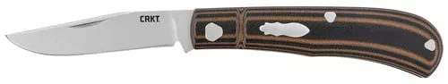 CRKT 7100 Venandi Folding Knife 3.14" Plain Edge Blade w/ Slip