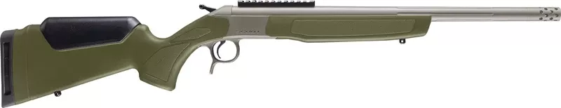 CVA Scout TD V3 .450 Bushmaster 22" 1-Rd Break-Action Rifle - OD Green Synthetic