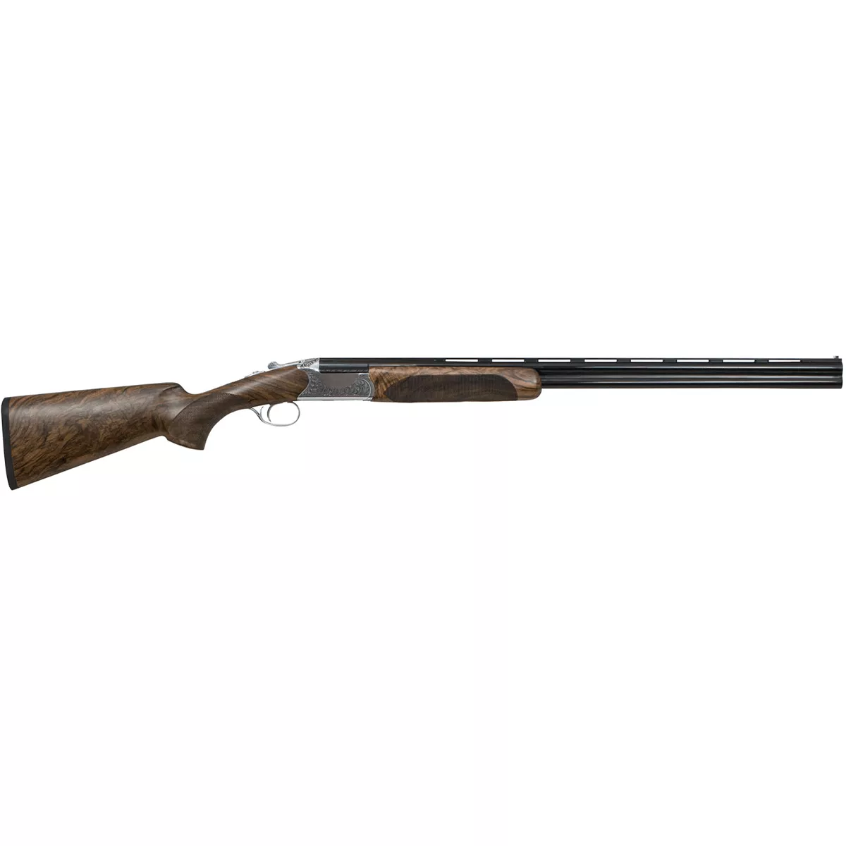 CZ-USA 06465 Supreme Field 20 Gauge 3" 2rd 28" Gloss Black Chrome Barrel, Polished Nickel Chrome Metal Finish, Turkish Walnut Stock Includes 5 Extended Chokes