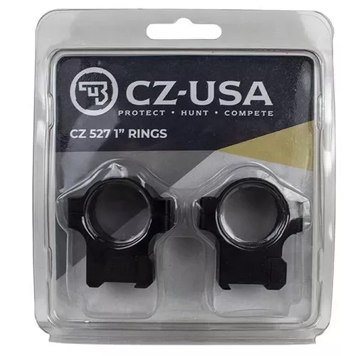 CZ-USA 40088 CZ 527Dovetail CZ 527 1" Matte Black Aluminum