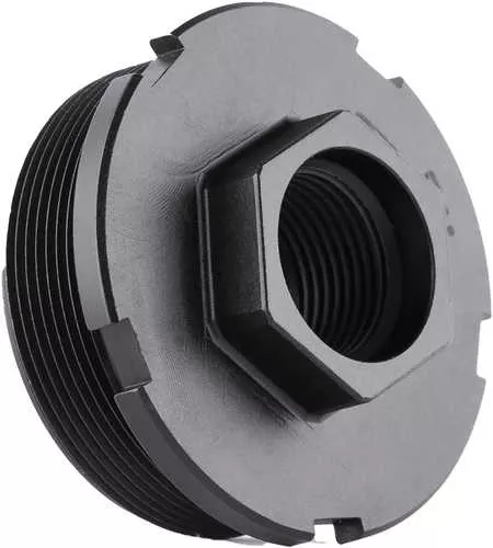 Dead Air Lt305 Hub Direct Thread Mount .578"X28 4140 Ht Alloy Steel Black Nitride