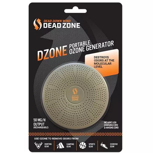 Dead Down Wind 30637 Dead Zone Portable Ozone Generator Odor Eliminator Odorless