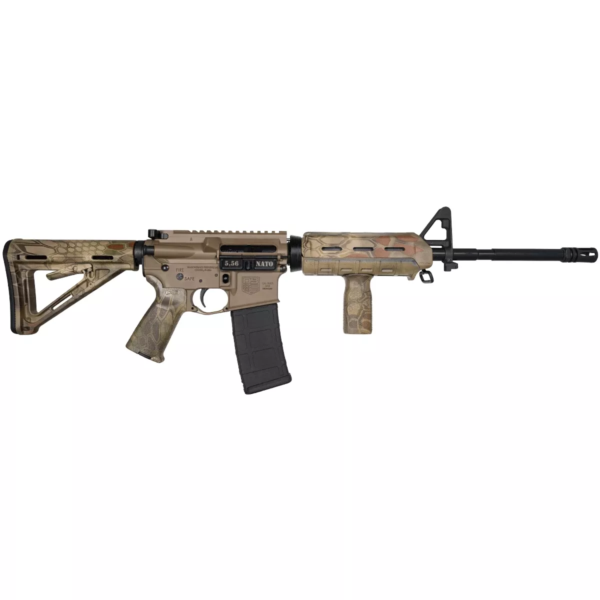 Diamondback DB15 5.56 Semi Automatic Rifle Kryptek Mandrake Magpul Furniture - DB175AK611