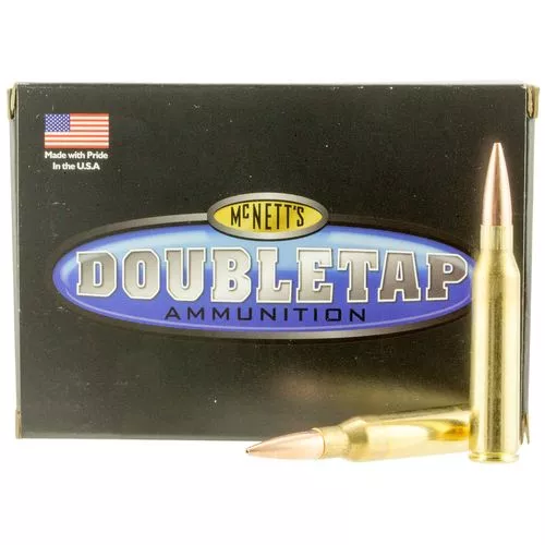 DoubleTap Ammunition 338L300LR Longrange338 Lapua Mag 300 gr 2850 fps Hollow Point Boat-Tail (HPBT) 20 Bx/25 Cs
