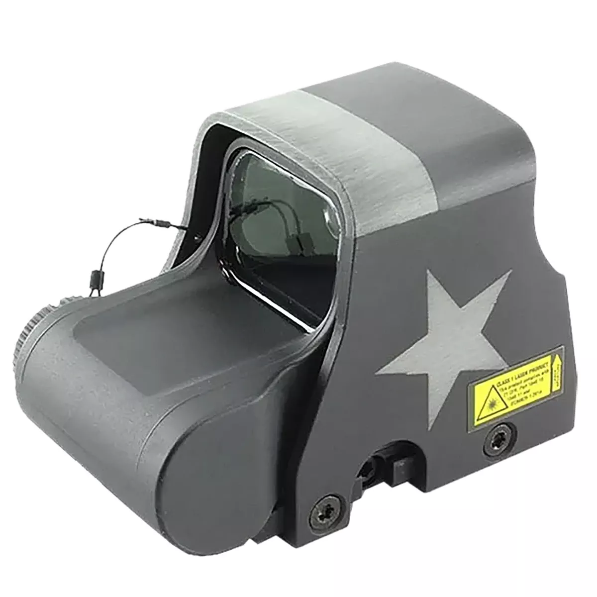 Eotech EXPS20 BR Texas Flag Holographic Weapon Sight (HWS) with 1 MOA Red Dot/68 MOA Red Ring, 1x - XPS20TXFLG
