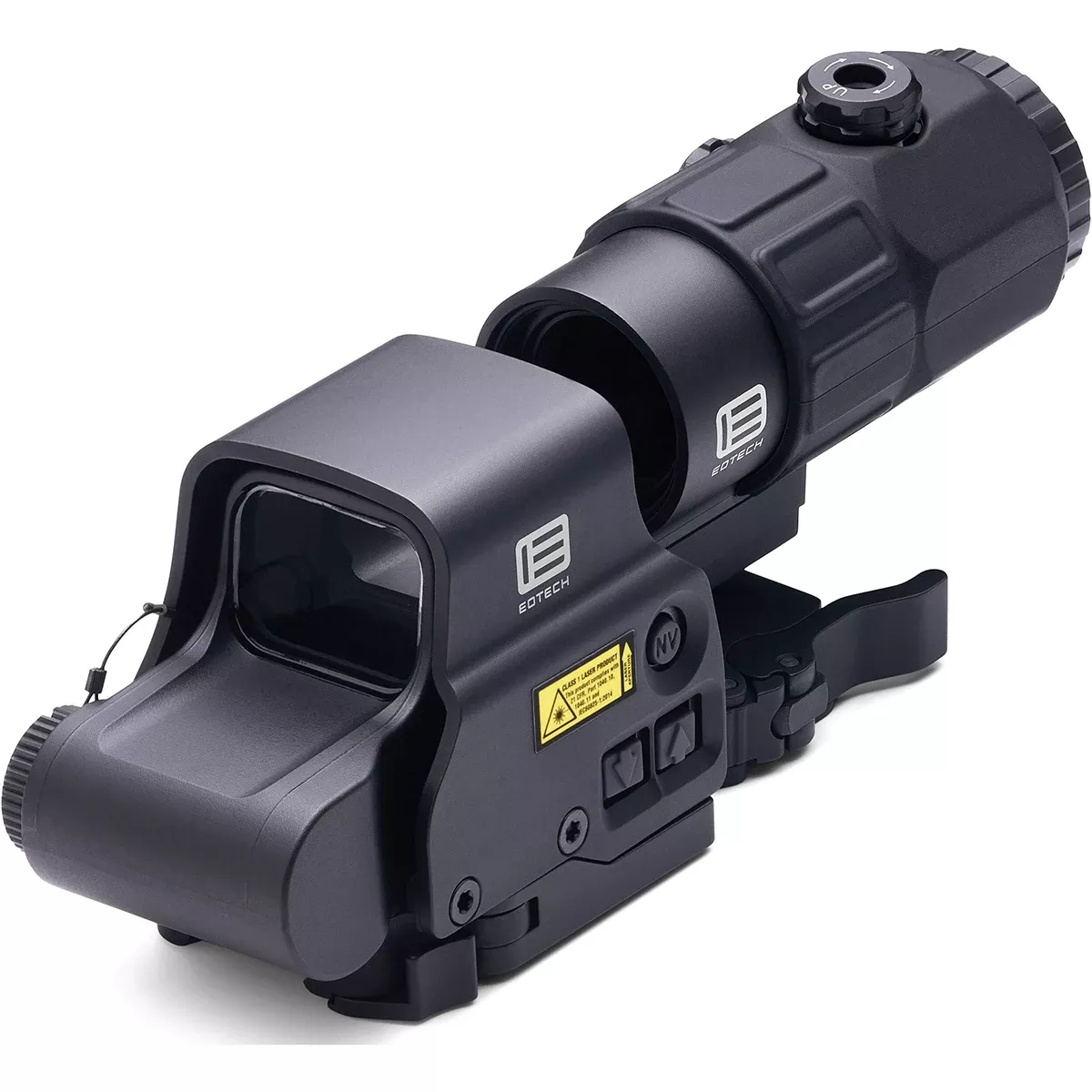 Eotech HHSGRN HHS Green EXPS2 & G33 Magnifier Black Anodized 1x 3x 1 MOA Green Dot/68 MOA Green Ring