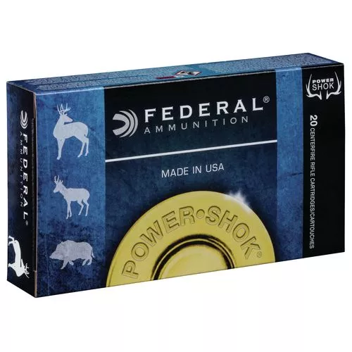 Federal 65CRDB Power-Shok6.5 Creedmoor 140 gr Jacketed Soft Point (JSP) 20 Bx/ 10 Cs