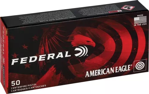 Federal American Eagle 380 ACP 95gr FMJ-RN 50 Rd - Box or Case