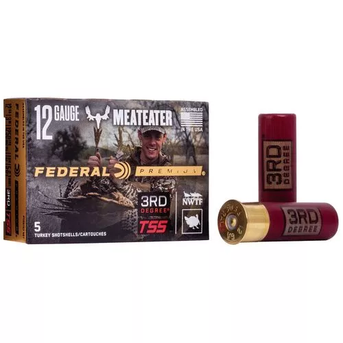 Federal PTDX157567 3rd Degree TSS 12 Gauge 3" 1 3/4 oz 6 Shot 5 Shot 7 Shot 5 Bx/ 50 Cs