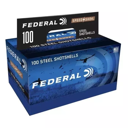 Federal WF142100BB Speed-Shok12 Gauge 3" 1 1/4 oz BB Shot 100 Bx/ 2 Cs