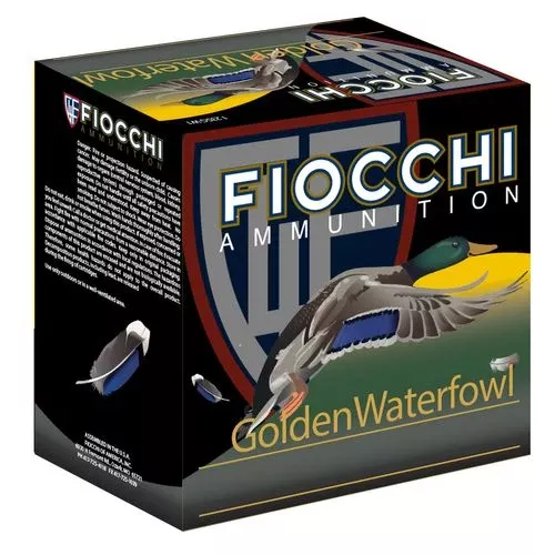 Fiocchi 123SGW4 Golden Waterfowl12 Gauge 3" 1 1/4 oz 4 Shot 25 Bx/ 10 Cs