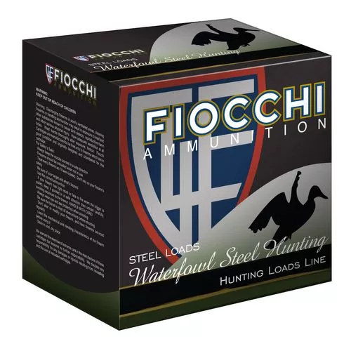 Fiocchi 123ST153 Speed Steel Warlock Steel 12 Gauge 3.00" 1 1/5 oz 3 Shot 25 Bx/ 10 Cs
