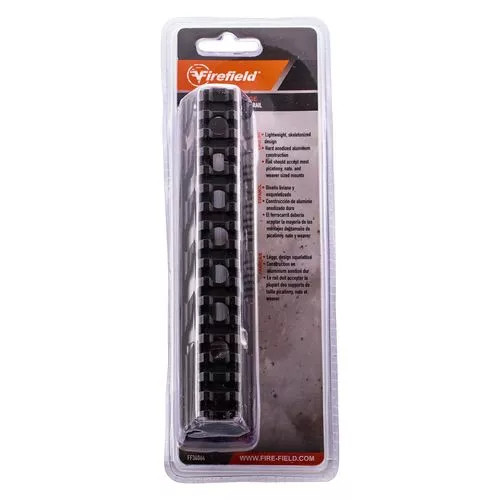 Firefield FF34064 Verge M-LOK 7" Low-Profile Rail Matte Black Hardcoat Anodized Aluminum for AR-Platform