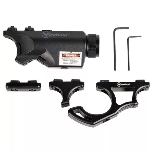 Firefield FF35010K Rival XL Combo 75/150 Lumens Output Red Laser M-LOK Mount Matte Black Polymer
