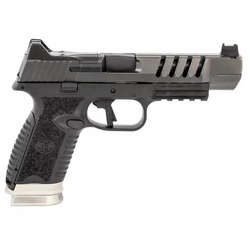 FN 66-100940 509 LS Edge 9mm Luger 5" 10+1 (3) Black Graphite PVD Steel Slide Black Interchangeable Backstrap Grip