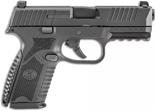 FN 66100464 509 Midsize 9mm Luger 4" Barrel 10+1, Matte Black Polymer Frame With Mounting Rail, Matte Black Stainless Steel Slide, No Manual Safety