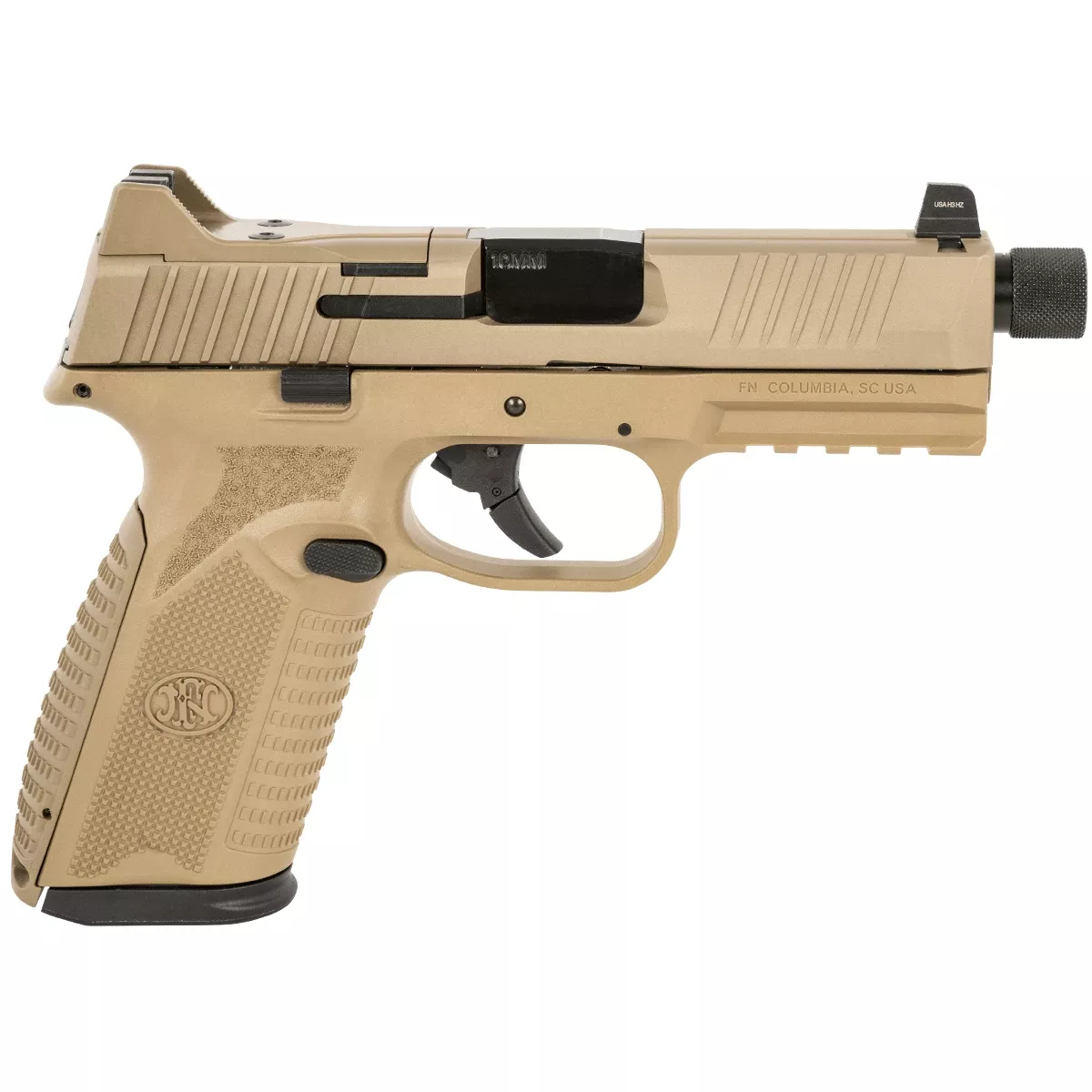 FN 66101378 510 Tactical Full Size FDE 10mm Auto 10+1 Semi Automatic Pistol