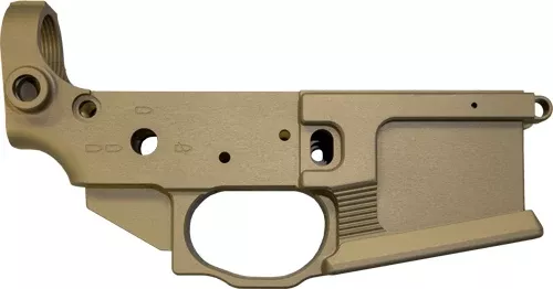 Franklin Armory Libertas AR-15 Billet Multi-Cal Built Lower Receiver - Desert