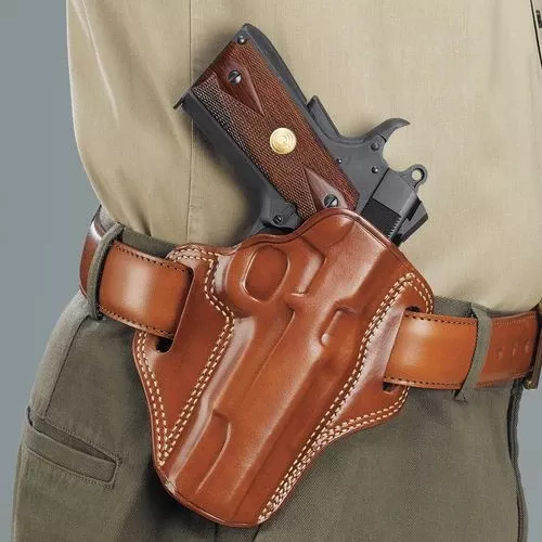Galco CM834 Combat MasterTan Leather Belt Fits Glock 48 Right Hand