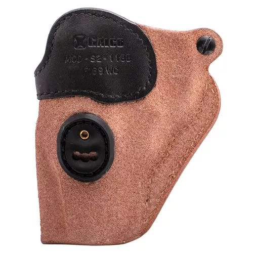 Galco S2118B Scout 3.0Natural w/Black Mouth Band Leather IWB Ruger SP101 2.25" Ambidextrous