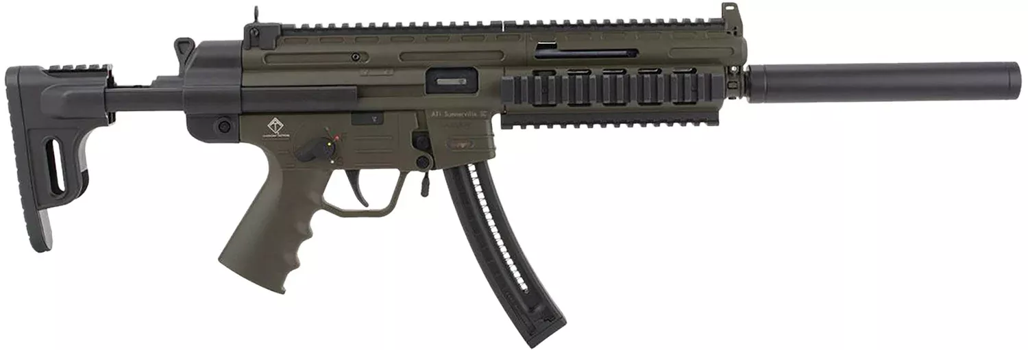 German Sport GSG-16 .22 LR 16.25" 22+1 Semi-Auto Rifle - OD Green