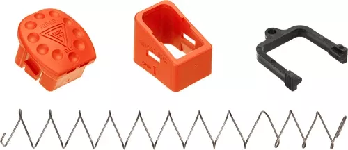 Ghost Inc MOAB Plus 6 Magazine Extension for Glock Gen 1-5 9mm/.40 S&W/.357 SIG +6 Rd - Orange