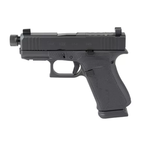 GLOCK 43X 9MM 15RD BLACKOUT2 TB
