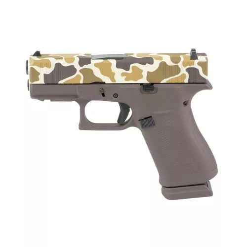 GLOCK 43X 9MM 15RD FS DUCK CAMO
