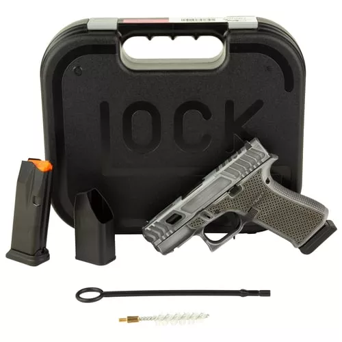 GLOCK 43X HOTH 9MM 15RD BW GREY