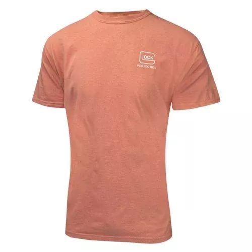 Glock AA75131 Crossover T-Shirt Coral Medium Short Sleeve