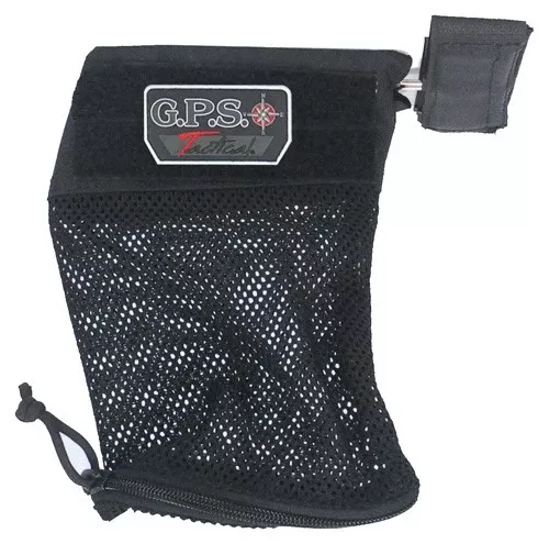GPS Tactical AR-15 Brass Catcher Nylon Mesh Hook & Loop Black