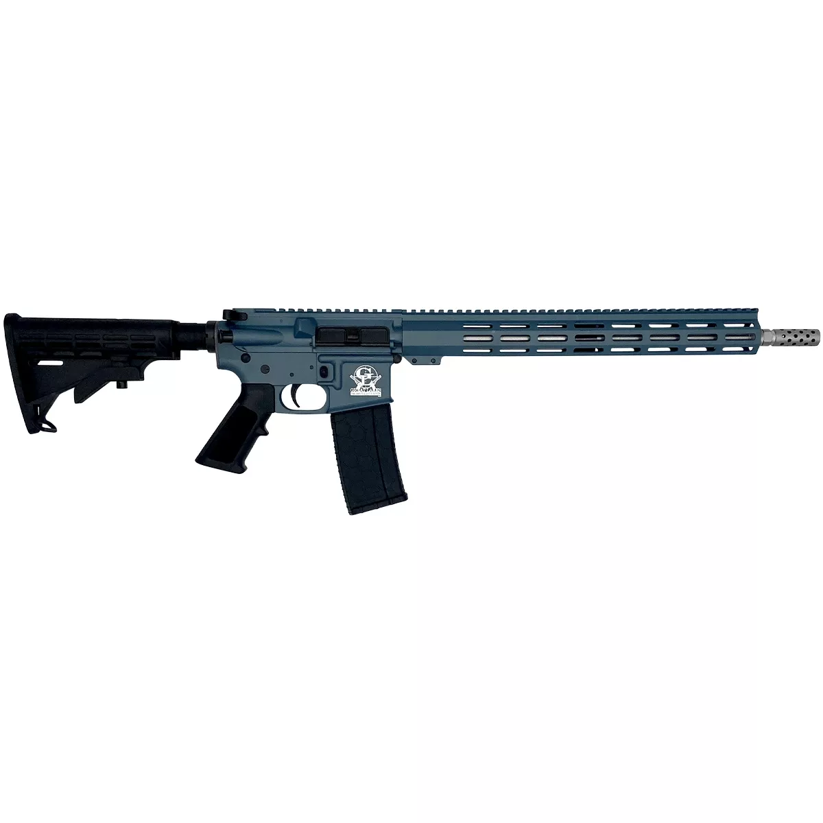 Great Lakes 223 Wylde AR-15 Blue Titanium Semi Automatic Rifle