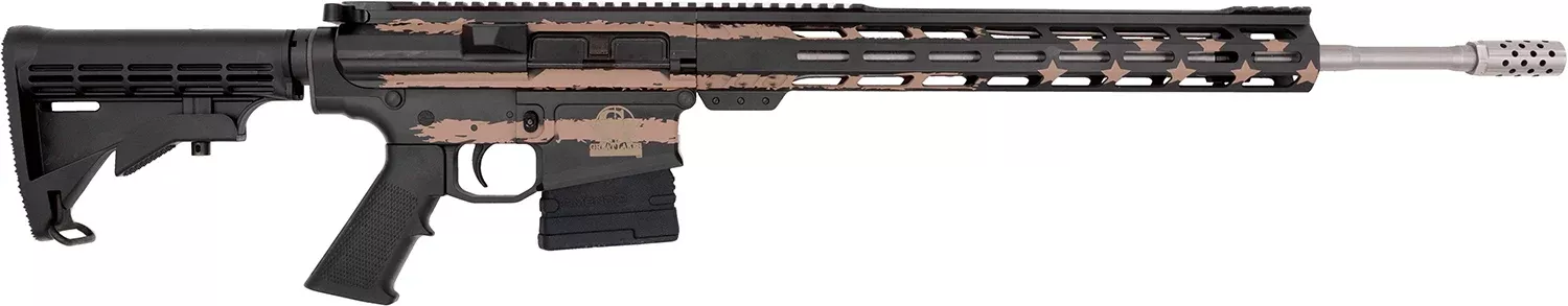 Great Lakes Firearms AR-10 6.5 Creedmoor 20" 10+1 Semi-Auto Rifle - Desert Flag