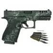 Great Lakes Firearms GLFA 19 Striker 9mm Luger 4" 15+1 Semi-Auto Pistol - Lichen Grey