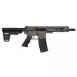 Great Lakes Firearms GLFA AR-15 Pistol .223 Wylde 7.5" 30-Rd Semi-Auto Pistol - Tungsten