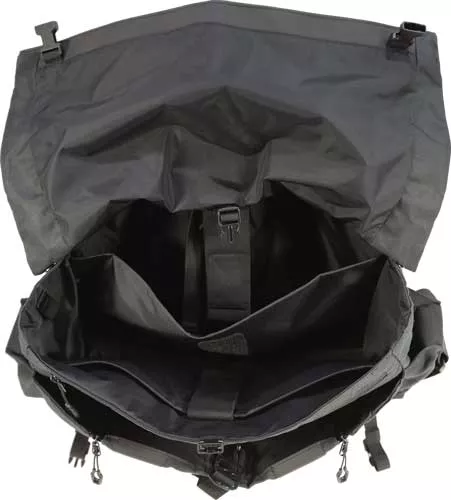 Grey Ghost Gear Wanderer Bag 2.0 Waxed Canvas Messenger Bag Black
