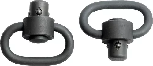 GrovTec GTSW105 1" Heavy Duty Push Button Swivels - Black Nitride