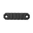 GrovTec M-LOK Rail Section 3" 7-Slot Picatinny Aluminum Black