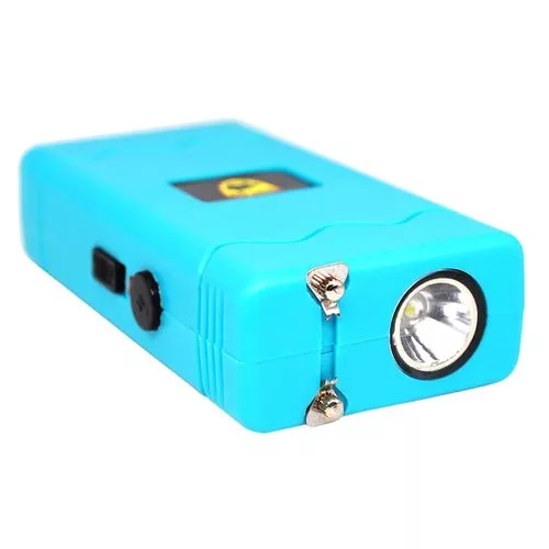 Guard Dog SDGDDHVTL Disabler Stun Gunwith Flashlight Teal Rubber Coated