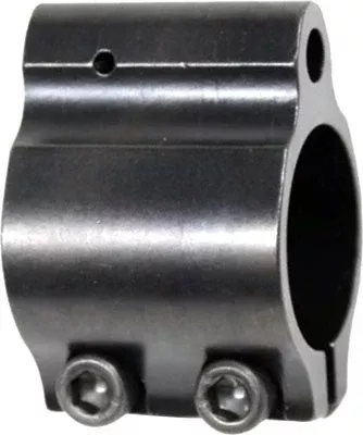 Guntec USA Low Profile Gas Block Clamp-On Steel .750 Diameter - Black Oxide