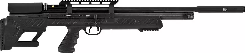 Hatsan Airguns BullBoss .22 Cal PCP 1250 FPS Black Synthetic Bullpup Air Rifle w/ 2 Mags