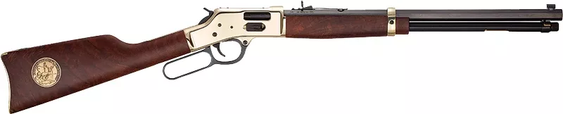 Henry Big Boy Brass 44 Rem Mag/44 Special 20" 10+1 Lever-Action Rifle - Wisconsin Tribute 1 of 250