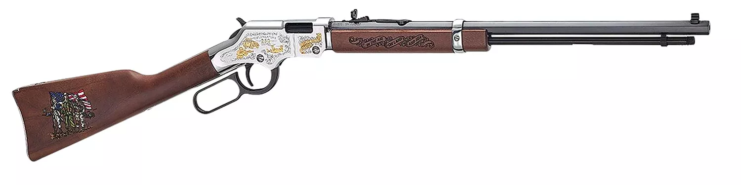 Henry H004MC2 Spirit of the Corps 250th Anniversary 22 S/L/LR 20" 16 LR Lever-Action Rifle - 2nd Edition