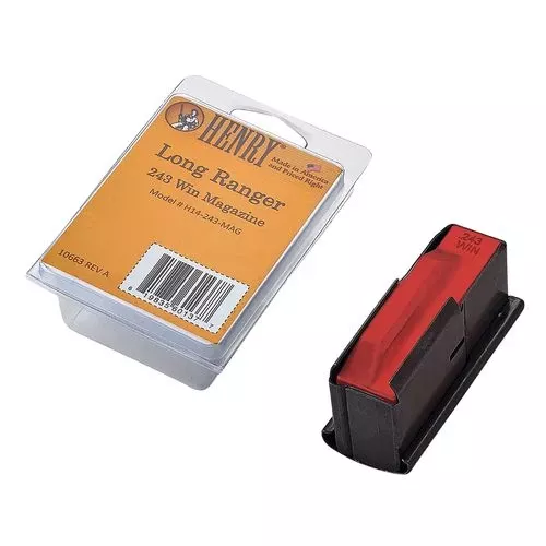 Henry H14-243-MAG OEMBlued Detachable 4rd for 243 Win Henry Long Ranger