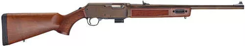 Henry Homesteader 9mm Luger 10+1 18.66" Burnt Bronze Cerakote Steel Barrel, Brushed Bronze Cerakote Drilled & Tapped Steel Receiver, M_LOK Forearm, Fixed American Walnut Wood Stock, Ambidextrous
