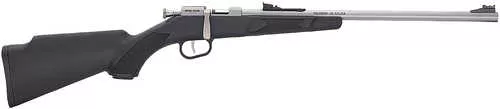 Henry Mini Bolt Youth 22 S/L/LR 1rd 16.25" Matte Stainless Steel Barrel, Matte Drilled & Tapped Stainless Steel Receiver, Muddy Girl Fixed w/Pistol Grip Synthetic Stock, Right Hand
