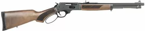 Henry Protector Carbine 45-70 Gov 4+1 16.50" Blued Threaded Barrel, Blued Steel Drilled & Tapped Receiver, American Walnut Fixed w/Pistol Grip Stock