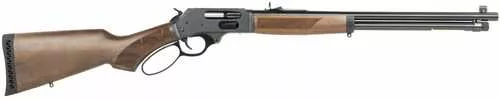 Henry Provider 360 Buckhammer 6+1 20" Blued Round Barrel, Blued Steel Drilled & Tapped Receiver, American Walnut Fixed w/Pistol Grip Stock